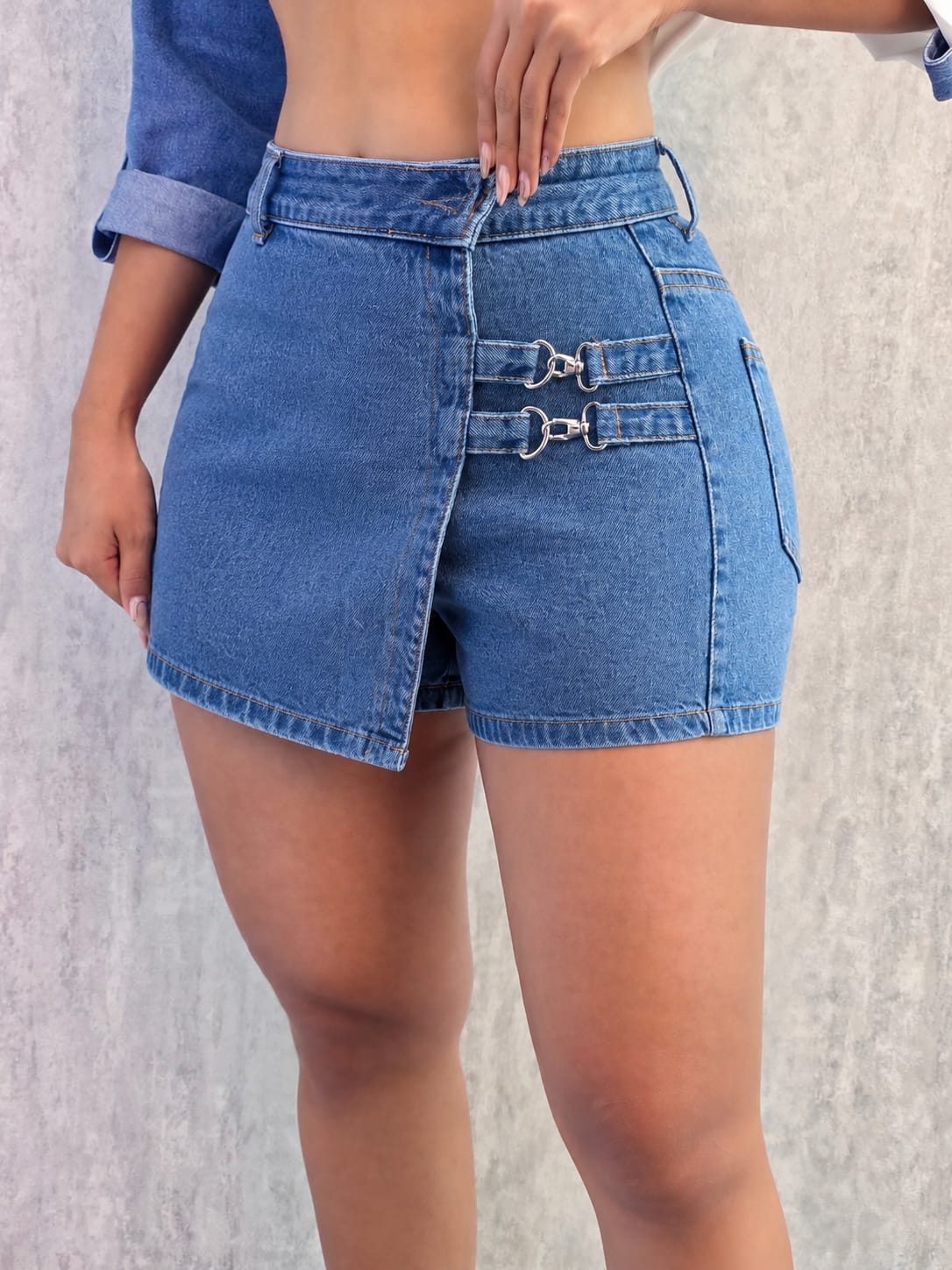 FALDA SHORT JEAN AMELIA