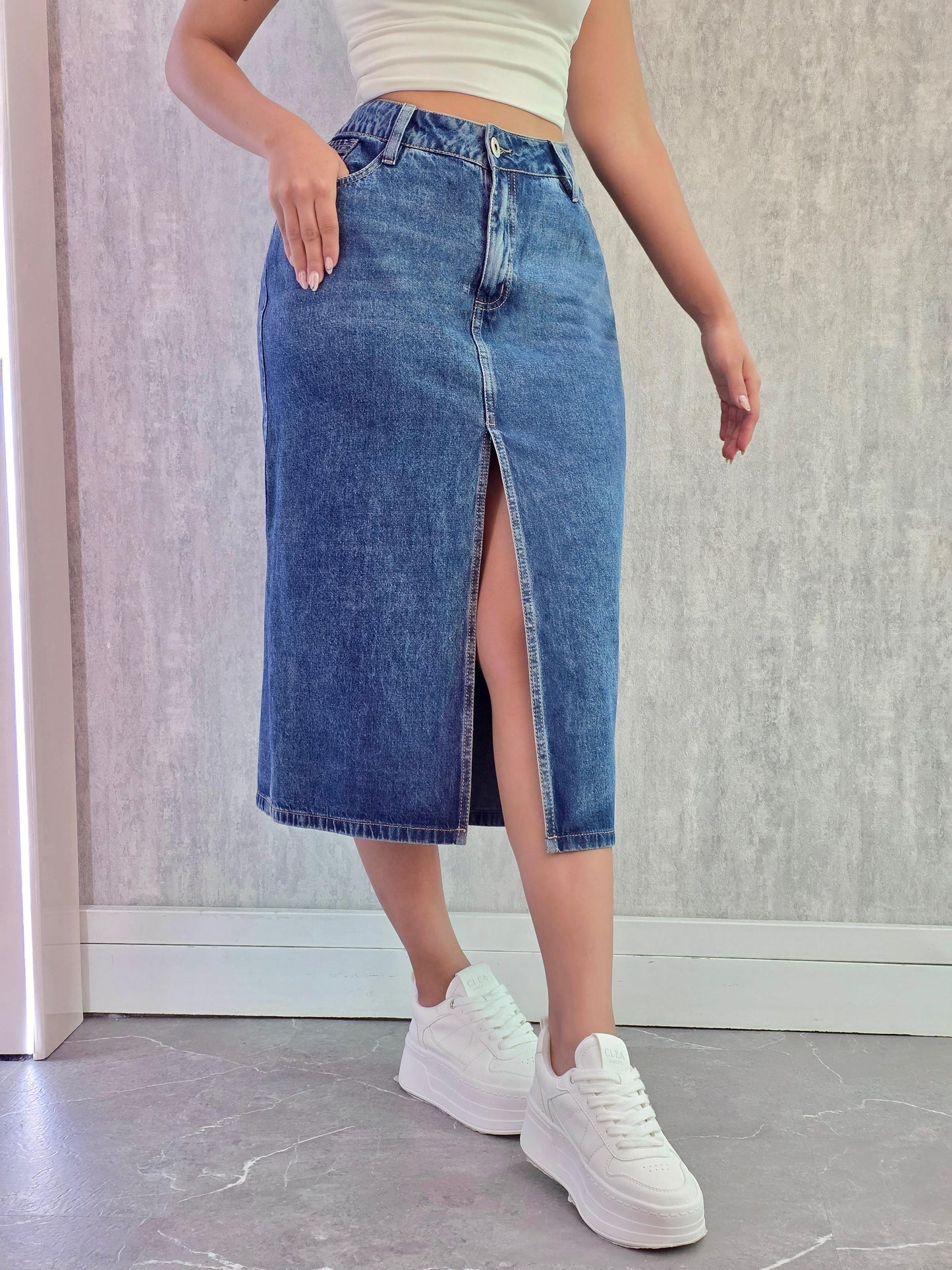 FALDA DENIM ELA