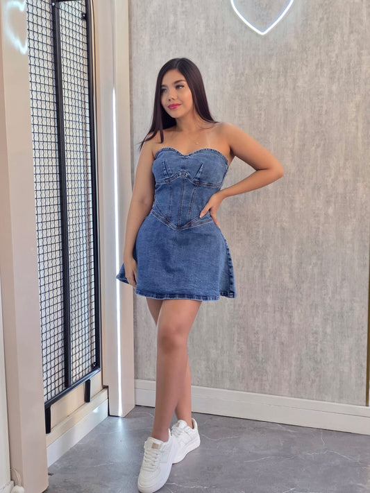 VESTIDO DENIM BILBAO